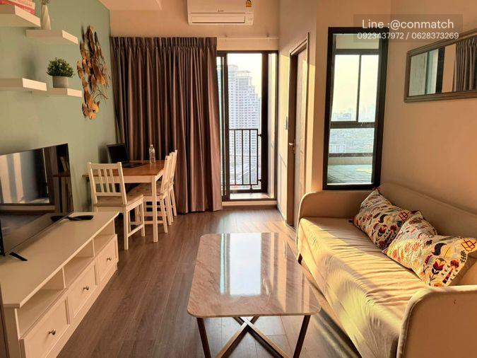 รูป 1 ห้องนอน | 1 ห้องน้ำ | BTS Phra Khanong | 35 ตร.ม. | 25,000 บาท/เดือน | ชั้น 19 — Ideo Sukhumvit - Rama 4 กรุงเทพฯ - รูปที่ 4/10