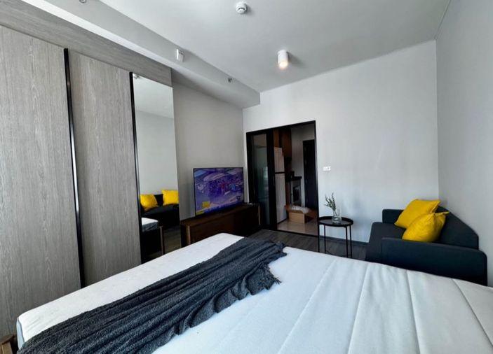 รูป 1 ห้องนอน | 1 ห้องน้ำ | MRT Si Lom | 26 ตร.ม. | 13,000 บาท/เดือน | ชั้น 17 — IDEO Ramkamhaeng Lamsali Station กรุงเทพฯ - รูปที่ 4/6