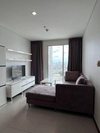 รูป 1 ห้องนอน | 1 ห้องน้ำ | BTS Wongwian Yai | 50 ตร.ม. | 20,000 บาท/เดือน | ชั้น 20 — Villa Sathorn กรุงเทพฯ - รูปที่ 6/10