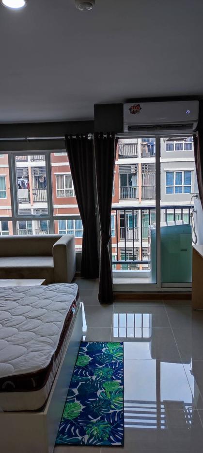 รูป 1 ห้องนอน | 1 ห้องน้ำ | BTS Kheha | 25 ตร.ม. | 6,000 บาท/เดือน | ชั้น 4 — Miami Condo Bangpu กรุงเทพฯ - รูปที่ 1/10