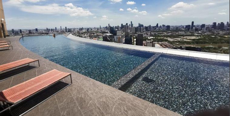 รูป 1 ห้องนอน | 1 ห้องน้ำ | BTS Phrom Phong | 30 ตร.ม. | 21,000 บาท/เดือน | ชั้น 33 — The Lumpini 24 กรุงเทพฯ - รูปที่ 3/9