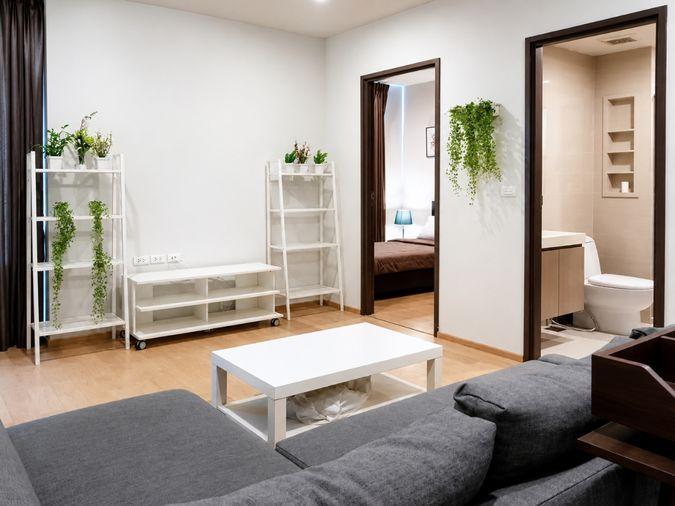 รูป 2 ห้องนอน | 2 ห้องน้ำ | BTS Ratchathewi | 68 ตร.ม. | 55,000 บาท/เดือน | ชั้น 20 — Pyne By Sansiri กรุงเทพฯ - รูปที่ 5/10