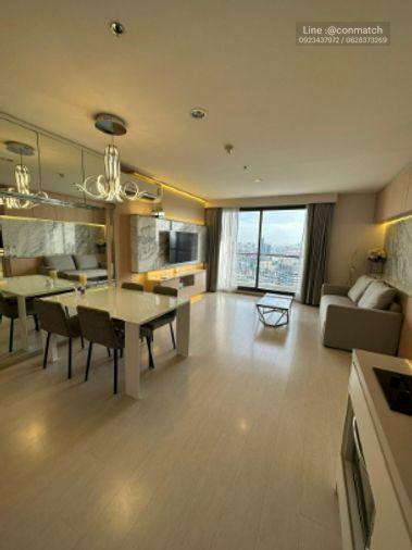 รูป 2 ห้องนอน | 2 ห้องน้ำ | BTS Phra Khanong | 80 ตร.ม. | 65,000 บาท/เดือน | ชั้น 32 — Rhythm Sukhumvit 42 กรุงเทพฯ - รูปที่ 3/10