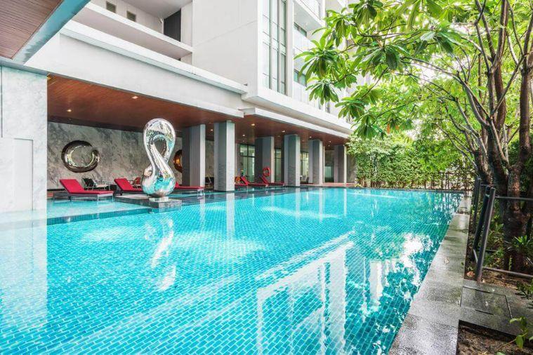 รูป 1 ห้องนอน | 1 ห้องน้ำ | BTS Punnawithi | 35 ตร.ม. | 25,000 บาท/เดือน | ชั้น 7 — The Room Sukhumvit 69 กรุงเทพฯ - รูปที่ 6/10