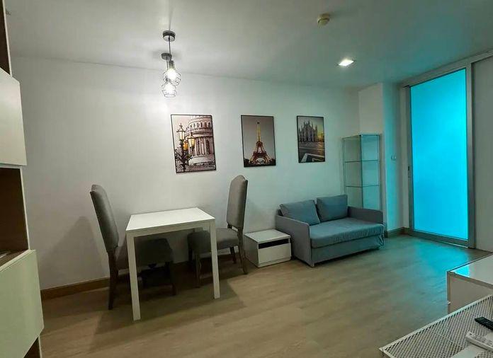รูป 2 ห้องนอน | 1 ห้องน้ำ | MRT Huai Khwang | 59 ตร.ม. | 20,000 บาท/เดือน | ชั้น 4 — The Colory Vivid กรุงเทพฯ - รูปที่ 4/10