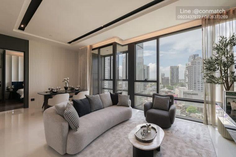 รูป 2 ห้องนอน | 2 ห้องน้ำ | BTS Thong Lo | 86 ตร.ม. | 120,000 บาท/เดือน | ชั้น 17 — The Bangkok Thonglor กรุงเทพฯ - รูปที่ 2/8