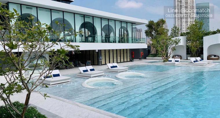รูป 1 ห้องนอน | 1 ห้องน้ำ | BTS Krung Thon Buri | 27 ตร.ม. | 20,000 บาท/เดือน | ชั้น 20 — Chapter Charoennakhon - Riverside กรุงเทพฯ - รูปที่ 2/10