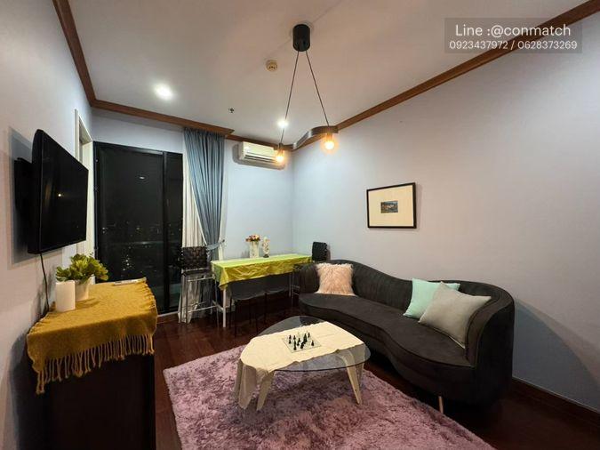 รูป 2 ห้องนอน | 1 ห้องน้ำ | MRT Phetchaburi | 55 ตร.ม. | 28,000 บาท/เดือน | ชั้น 37 — Supalai Premier Asoke กรุงเทพฯ - รูปที่ 3/6