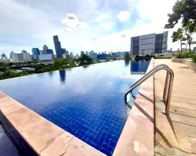 รูป 1 ห้องนอน | 1 ห้องน้ำ | MRT Phra Ram 9 | 50 ตร.ม. | 17,000 บาท/เดือน | ชั้น 23 — Supalai Park Asoke-Ratchada กรุงเทพฯ - รูปที่ 2/10