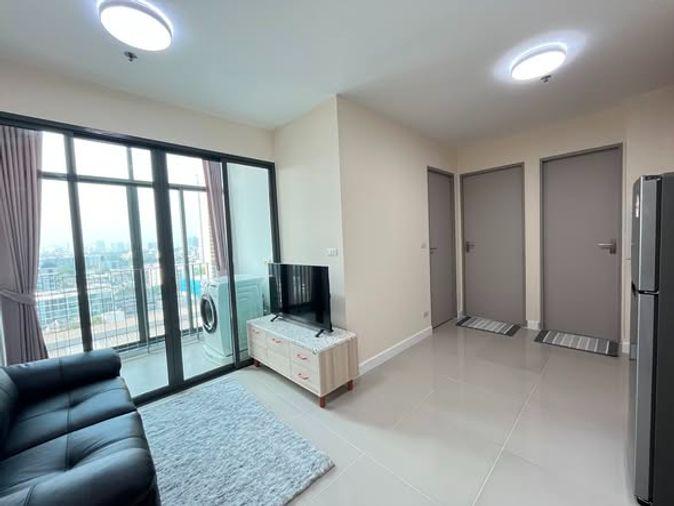 รูป 2 ห้องนอน | 1 ห้องน้ำ | BTS Udom Suk | 44 ตร.ม. | 26,000 บาท/เดือน | ชั้น 11 — Ideo Blucove Sukhumvit กรุงเทพฯ - รูปที่ 3/5