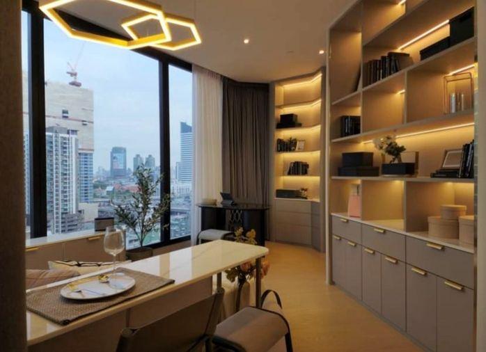 รูป 2 ห้องนอน | 2 ห้องน้ำ | MRT Phra Ram 9 | 66 ตร.ม. | 75,000 บาท/เดือน | ชั้น 18 — Ashton Asoke - Rama 9 กรุงเทพฯ - รูปที่ 1/10
