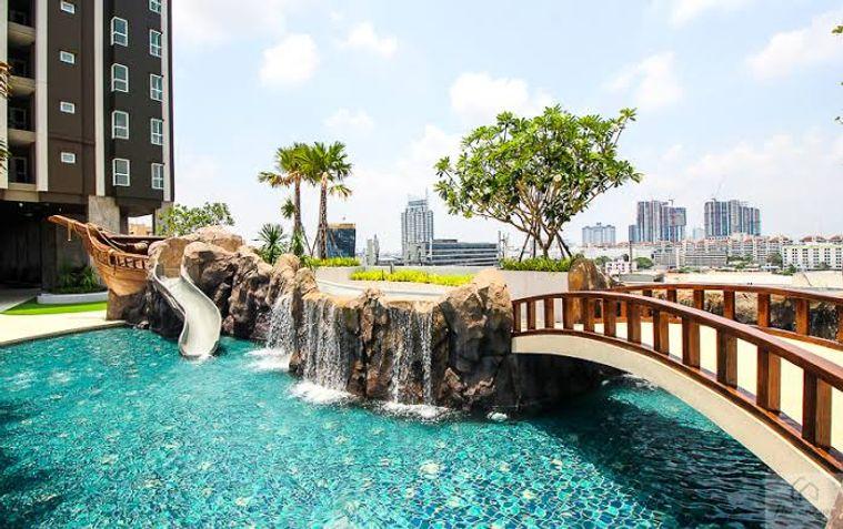 รูป 1 ห้องนอน | 1 ห้องน้ำ | BTS Yaek Lam Sali | 28 ตร.ม. | 13,000 บาท/เดือน | ชั้น 31 — Supalai Veranda Ramkhamhaeng กรุงเทพฯ - รูปที่ 6/10