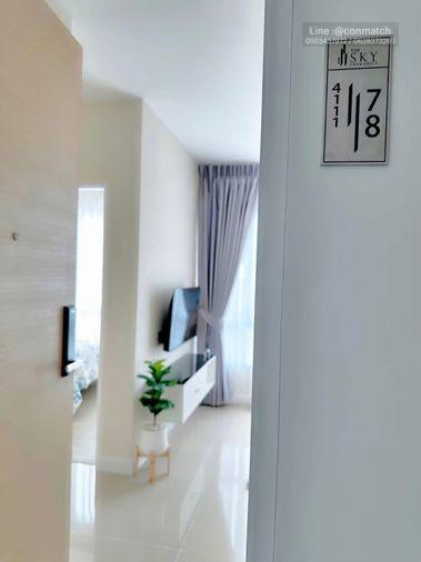 รูป 1 ห้องนอน | 1 ห้องน้ำ | BTS Udom Suk | 35 ตร.ม. | 16,000 บาท/เดือน | ชั้น 8 — The Sky Sukhumvit กรุงเทพฯ - รูปที่ 1/7