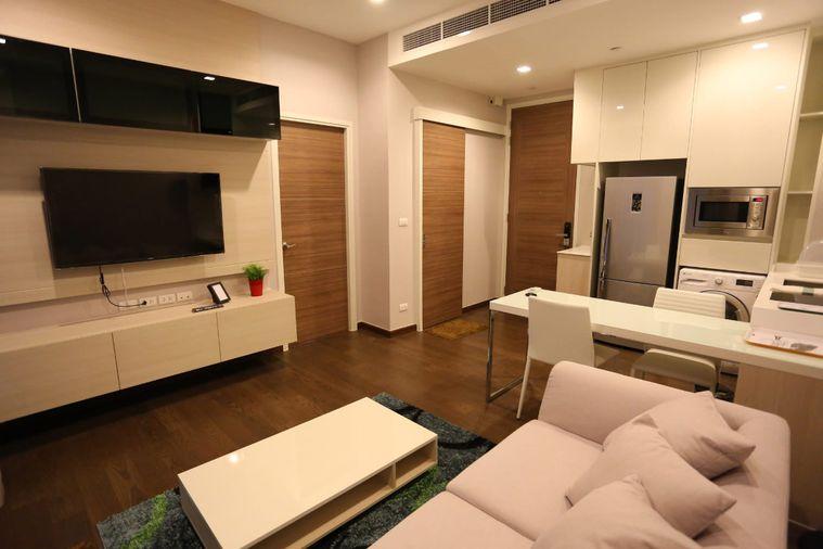 รูป 1 ห้องนอน | 1 ห้องน้ำ | BTS Asok | 45 ตร.ม. | 30,000 บาท/เดือน | ชั้น 22 — Condo Q Asoke กรุงเทพฯ - รูปที่ 3/9