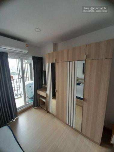 รูป 1 ห้องนอน | 1 ห้องน้ำ | BTS Yaek Lam Sali | 30 ตร.ม. | 11,000 บาท/เดือน | ชั้น 14 — Supalai Veranda Ramkhamhaeng กรุงเทพฯ - รูปที่ 9/10