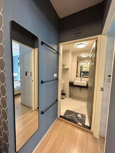 picture 1Bed | 1Bath | MRT Huai Khwang | 34sqm | THB 14,000/mo | Fl.5 — Space Play Ratchada - Sutthisarn Bangkok - 9/10