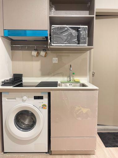 รูป 1 ห้องนอน | 1 ห้องน้ำ | BTS Phra Khanong | 26 ตร.ม. | 13,000 บาท/เดือน | ชั้น 12 — Aspire Sukhumvit-Rama 4 กรุงเทพฯ - รูปที่ 8/10