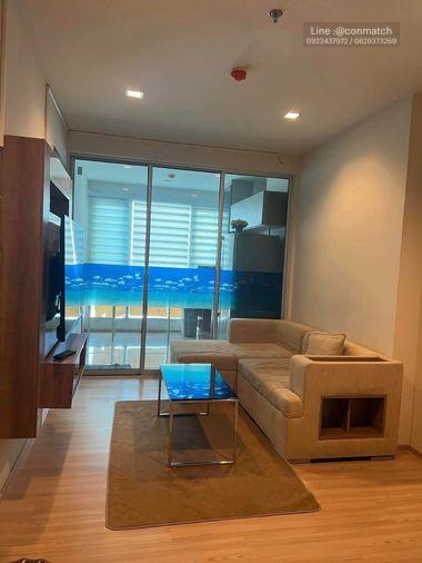 รูป 1 ห้องนอน | 1 ห้องน้ำ | BTS Saphan Taksin | 45 ตร.ม. | 25,000 บาท/เดือน | ชั้น 27 — Rhythm Sathorn กรุงเทพฯ - รูปที่ 1/1