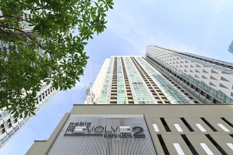 รูป 1 ห้องนอน | 1 ห้องน้ำ | MRT Thailand Cultural | 27 ตร.ม. | 17,000 บาท/เดือน | ชั้น 30 — Noble Revolve Ratchada กรุงเทพฯ - รูปที่ 2/10