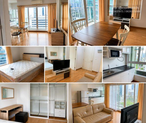 รูป 1 ห้องนอน | 1 ห้องน้ำ | MRT Phetchaburi | 35 ตร.ม. | 17,000 บาท/เดือน | ชั้น 14 — The Parkland Grand Asoke-Phetchaburi กรุงเทพฯ - รูปที่ 2/2