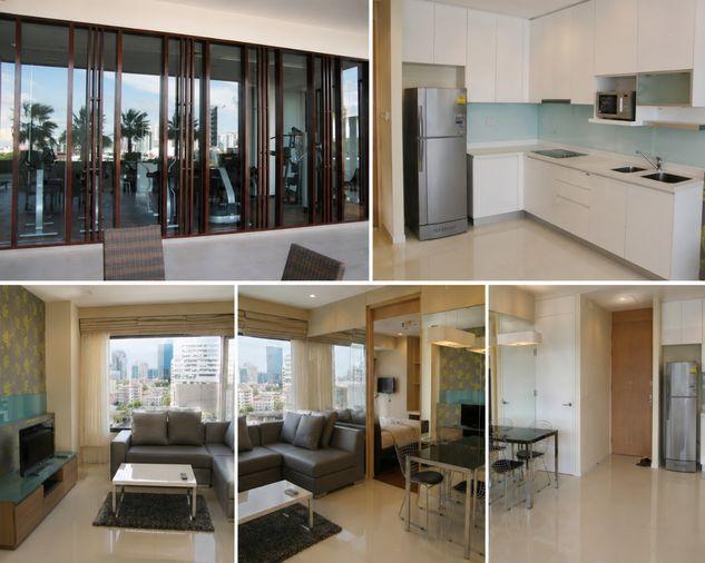 รูป 1 ห้องนอน | 1 ห้องน้ำ | MRT Khlong Toei | 53 ตร.ม. | 28,000 บาท/เดือน | ชั้น 11 — Amanta Lumpini กรุงเทพฯ - รูปที่ 1/1