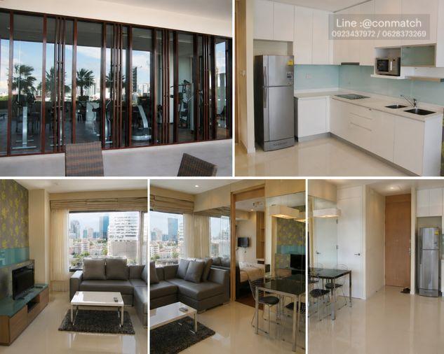 รูป 1 ห้องนอน | 1 ห้องน้ำ | MRT Khlong Toei | 53 ตร.ม. | 28,000 บาท/เดือน | ชั้น 11 — Amanta Lumpini กรุงเทพฯ - รูปที่ 1/1