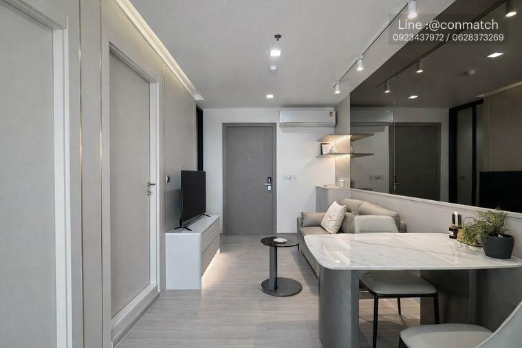 picture 2Bed | 2Bath | MRT Phra Ram 9 | 46sqm | THB 35,000/mo | Fl.9 — Nue District R9 Bangkok - 2/3
