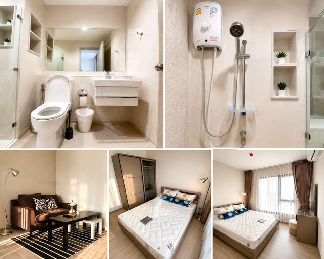 รูป 1 ห้องนอน | 1 ห้องน้ำ | BTS Bang Chak | 30 ตร.ม. | 17,000 บาท/เดือน | ชั้น 20 — Life Sukhumvit 62 กรุงเทพฯ - รูปที่ 1/1