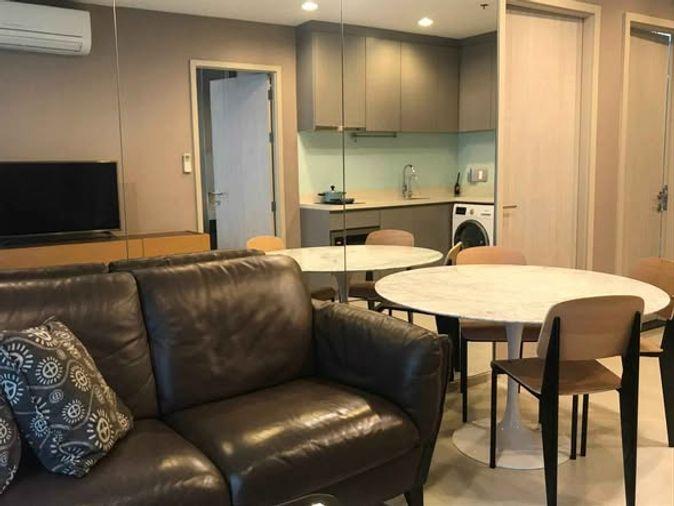 picture 2Bed | 2Bath | BTS Thong Lo | 56sqm | THB 48,000/mo | Fl.9 — Rhythm Sukhumvit 36-38 Bangkok - 2/5