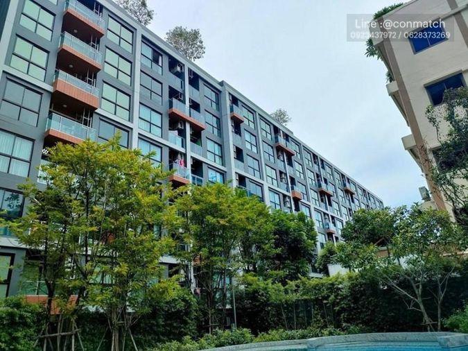 picture 2Bed | 1Bath | MRT Huai Khwang | 41sqm | THB 22,000/mo | Fl.3 — The Excel Ratchada 18 Bangkok - 5/8