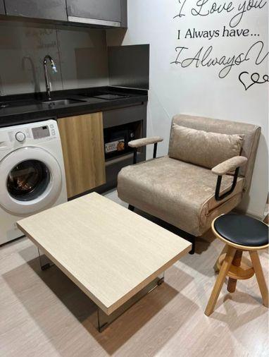 picture Studio | 1Bath | MRT Phra Ram 9 | 22sqm | THB 15,000/mo | Fl.29 — Rhythm Asoke Bangkok - 3/9