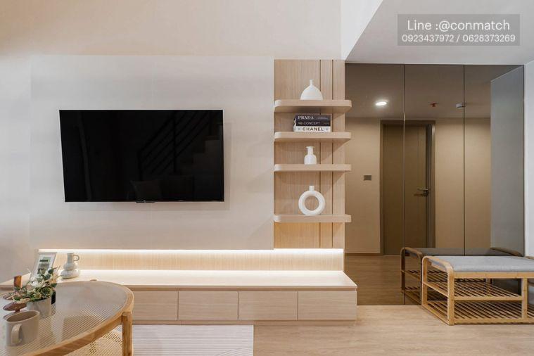 รูป 2 ห้องนอน | 1 ห้องน้ำ | MRT Sam Yan | 57 ตร.ม. | 49,000 บาท/เดือน | ชั้น 12 — Culture Chula กรุงเทพฯ - รูปที่ 9/10