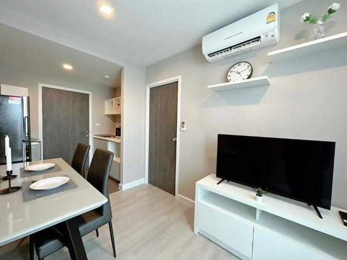 รูป 1 ห้องนอน | 1 ห้องน้ำ | MRT Phra Nang Klao Bridge | 30 ตร.ม. | 9,000 บาท/เดือน | ชั้น 3 — Rich Park กรุงเทพฯ - รูปที่ 6/7