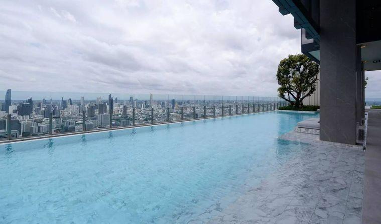 picture 1Bed | 1Bath | BTS Ratchathewi | 41sqm | THB 19,000/mo | Fl.23 — The Address Siam Bangkok - 3/8