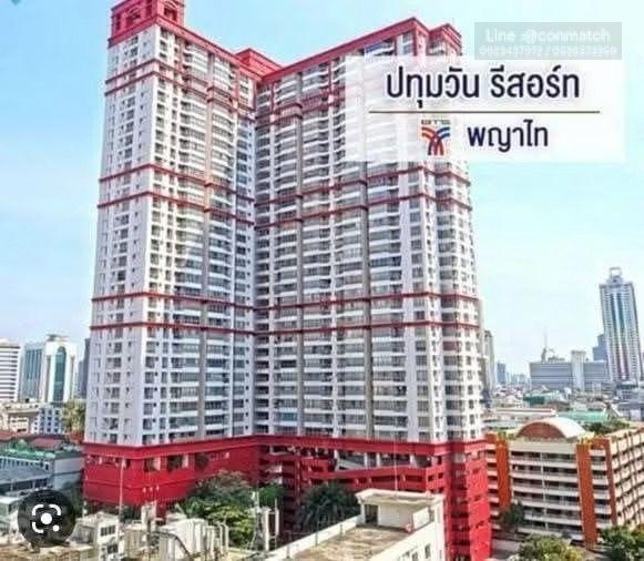 picture 2Bed | 1Bath | BTS Phaya Thai | 49sqm | THB 25,000/mo | Fl.11 — Pathumwan Resort Bangkok - 1/10