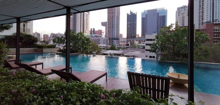 รูป 2 ห้องนอน | 2 ห้องน้ำ | MRT Phra Ram 9 | 70 ตร.ม. | 28,000 บาท/เดือน | ชั้น 27 — Lumpini Place RAMA9 กรุงเทพฯ - รูปที่ 6/10