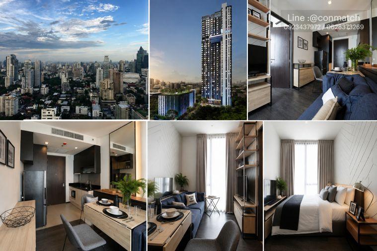 รูป 1 ห้องนอน | 1 ห้องน้ำ | MRT Sukhumvit | 32 ตร.ม. | 30,000 บาท/เดือน | ชั้น 30 — Edge Sukhumvit 23 กรุงเทพฯ - รูปที่ 1/1