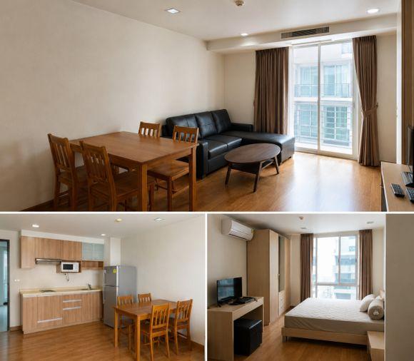 รูป 1 ห้องนอน | 1 ห้องน้ำ | BTS Thong Lo | 47 ตร.ม. | 25,000 บาท/เดือน | ชั้น 6 — The Alcove 49 กรุงเทพฯ - รูปที่ 1/1
