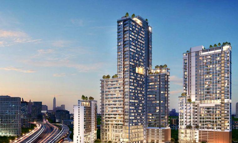 รูป 2 ห้องนอน | 2 ห้องน้ำ | BTS Saphan Taksin | 54 ตร.ม. | 35,000 บาท/เดือน | ชั้น 7 — Siamese RAMA9 Condo กรุงเทพฯ - รูปที่ 2/10