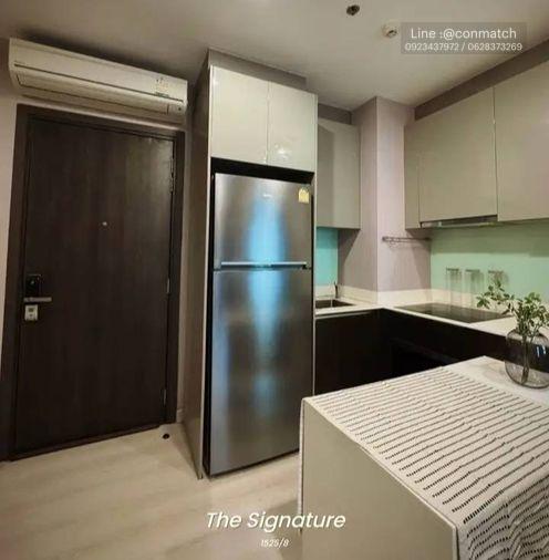 รูป 1 ห้องนอน | 1 ห้องน้ำ | BTS Saphan Khwai | 48 ตร.ม. | 28,000 บาท/เดือน | ชั้น 8 — The Signature By Urbano กรุงเทพฯ - รูปที่ 9/10