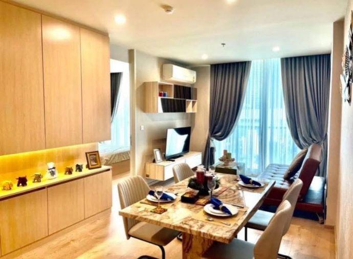 picture 2Bed | 2Bath | BTS Asok | 68sqm | THB 48,000/mo | Fl.15 — Noble Recole Bangkok - 8/9