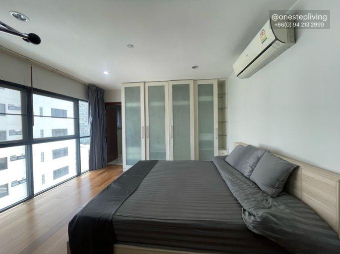 รูป 📣ให้เช่าคอนโด Sathorn Gardens (MRT ลุมพินี) 2นอน เฟอร์บิ้วอิน เครื่องใช้ไฟฟ้าครบ @onestepliving - รูปที่ 8/15