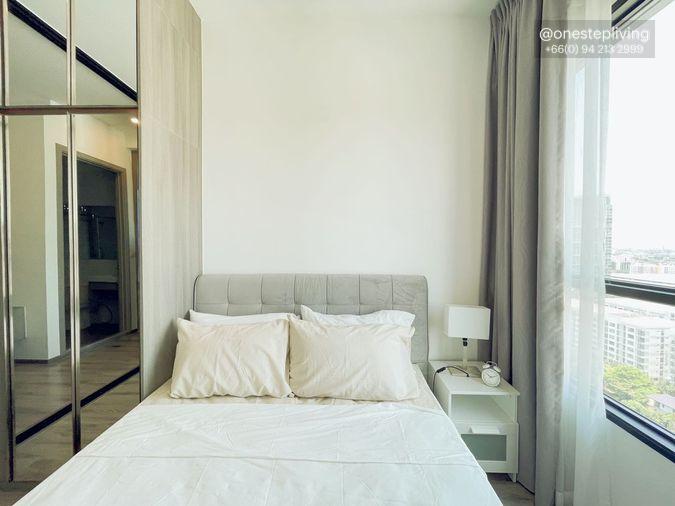 รูป 📣ให้เช่าคอนโด Knightsbridge Prime Onnut (BTS อ่อนนุช) เฟอร์บิ้วอิน เครื่องใช้ไฟฟ้าครบ @onestepliving - รูปที่ 2/9