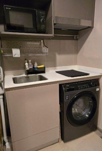 รูป 1 ห้องนอน | 1 ห้องน้ำ | BTS Phra Khanong | 36 ตร.ม. | 22,000 บาท/เดือน | ชั้น 8 — Aspire Sukhumvit-Rama 4 กรุงเทพฯ - รูปที่ 6/10
