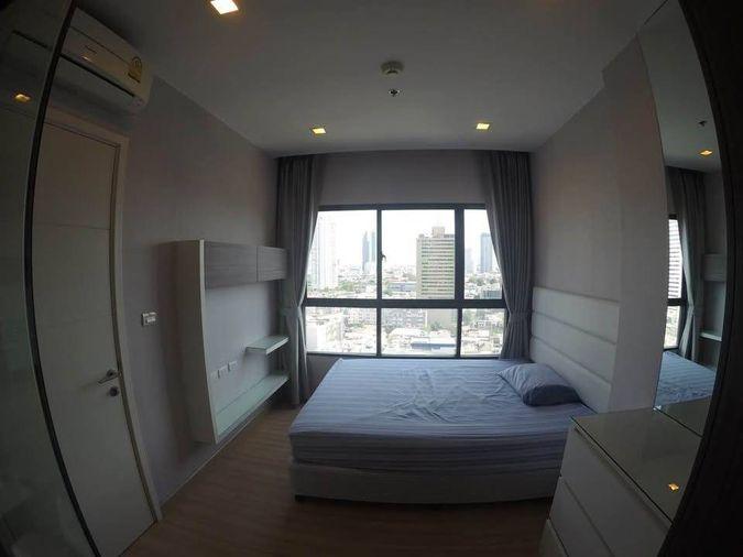 รูป 1 ห้องนอน | 1 ห้องน้ำ | BTS Krung Thon Buri | 38 ตร.ม. | 18,000 บาท/เดือน | ชั้น 18 — Urbano Absolute Sathon-Taksin กรุงเทพฯ - รูปที่ 2/10
