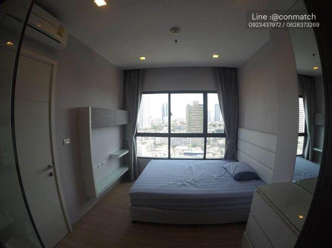 รูป 1 ห้องนอน | 1 ห้องน้ำ | BTS Krung Thon Buri | 38 ตร.ม. | 18,000 บาท/เดือน | ชั้น 18 — Urbano Absolute Sathon-Taksin กรุงเทพฯ - รูปที่ 2/10