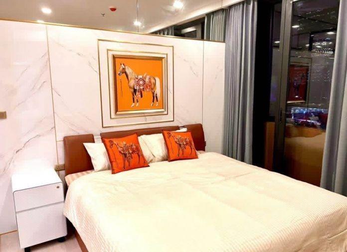 รูป 1 ห้องนอน | 1 ห้องน้ำ | MRT Phra Ram 9 | 36 ตร.ม. | 27,000 บาท/เดือน | ชั้น 4 — One 9 Five Asoke - Rama 9 กรุงเทพฯ - รูปที่ 1/4