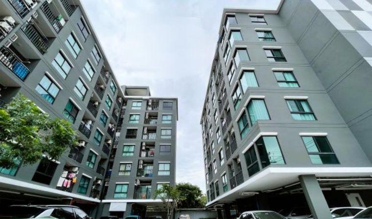 รูป 1 ห้องนอน | 1 ห้องน้ำ | MRT Ramkhamhaeng | 27 ตร.ม. | 8,500 บาท/เดือน | ชั้น 3 — Happy Condo Ladprao 101 กรุงเทพฯ - รูปที่ 1/9