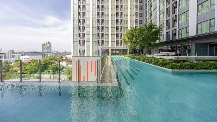 รูป 1 ห้องนอน | 1 ห้องน้ำ | BTS Phra Khanong | 33 ตร.ม. | 19,000 บาท/เดือน | ชั้น 23 — Aspire Sukhumvit-Rama 4 กรุงเทพฯ - รูปที่ 3/10