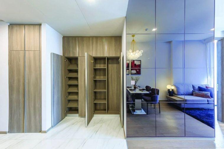 รูป 1 ห้องนอน | 1 ห้องน้ำ | BTS Asok | 43 ตร.ม. | 48,000 บาท/เดือน | ชั้น 24 — Celes Asoke กรุงเทพฯ - รูปที่ 9/10